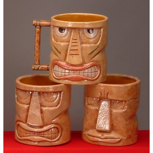 Plaster Molds - Anger Tiki Mug